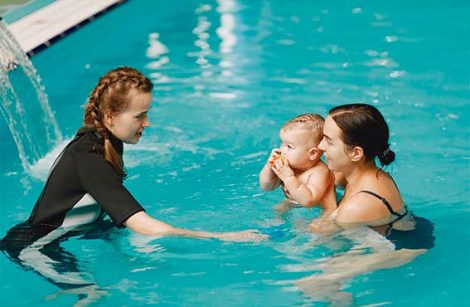 Actividades acuáticas para bebés
