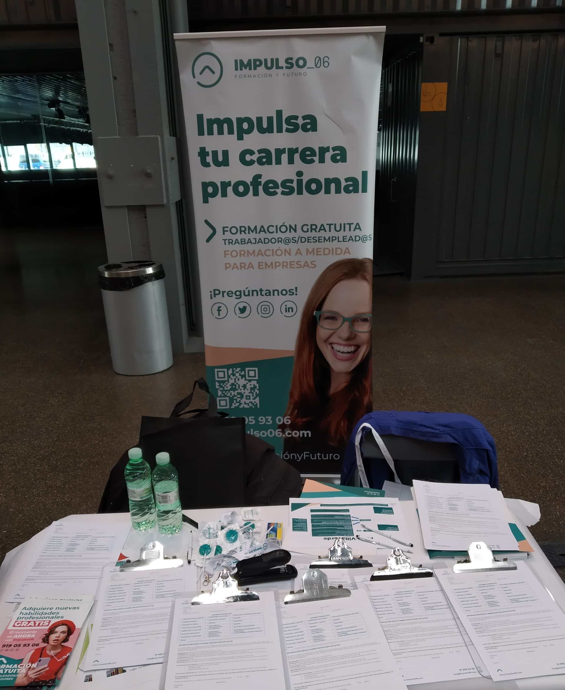 stand Impulso06 en II Feria de Empleo de Villaverde