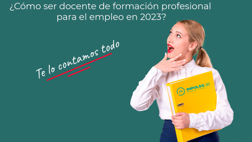 ¿Cómo ser docente de formación para el empleo en 2025?
