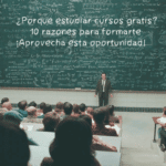 Cursos gratuitos de la Formación Profesional para el Empleo Beneficios