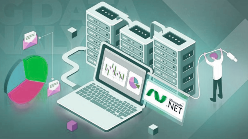 ¿Cómo se aplica .NET en la creación de soluciones de Big Data?