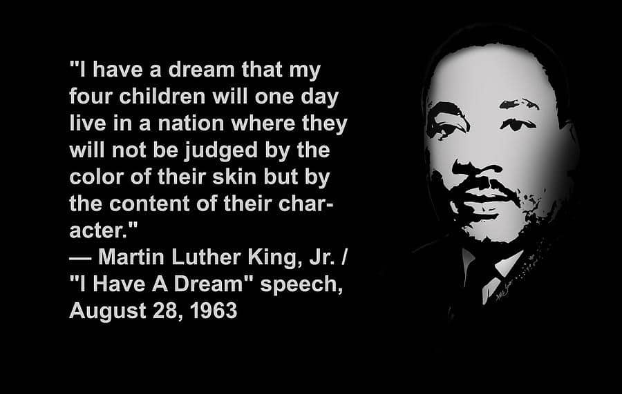 Cita I have a dream de Martin Luther King Jr anáfora