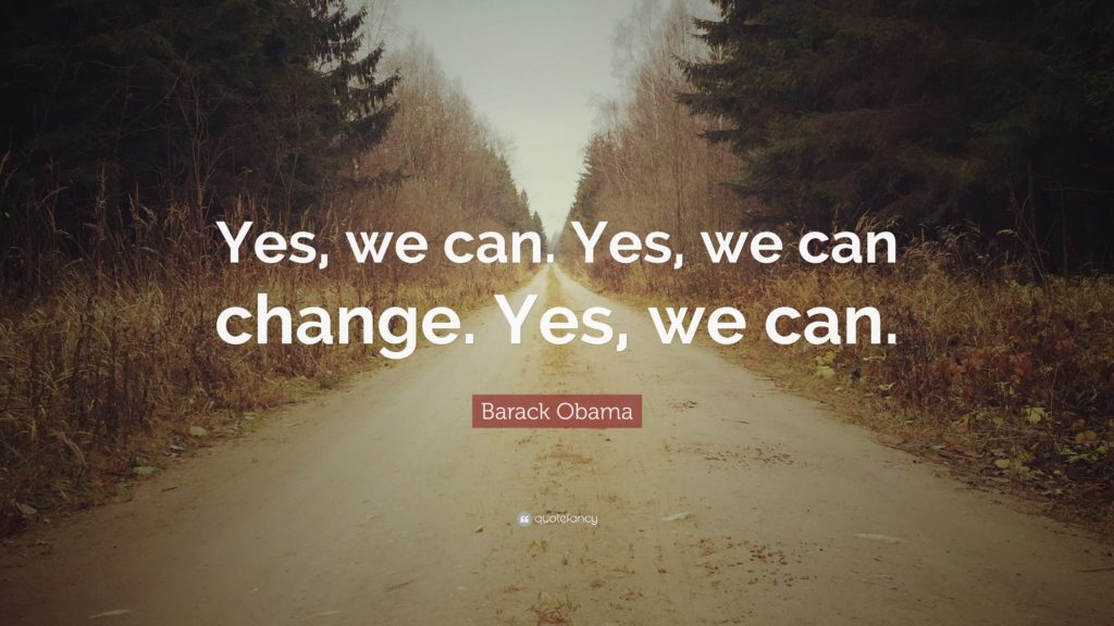 cita del discurso Yes we can de Barack Obama Uso de anáforas