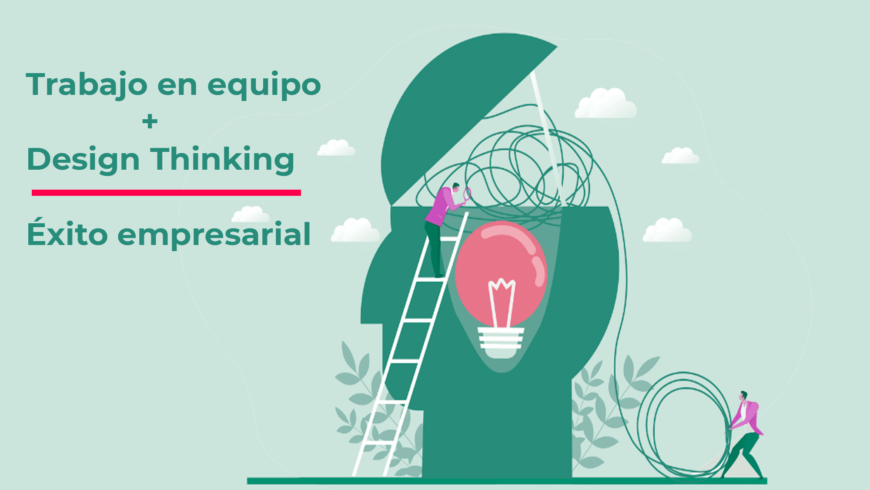 Trabajo en equipo + Design Thinking = éxito empresarial