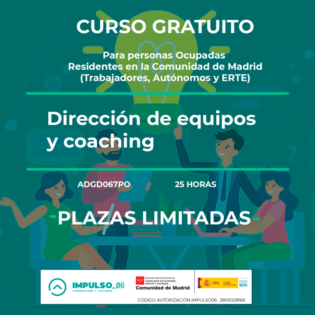 curso gratis Dirección de equipos y coaching