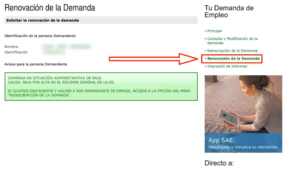 renovar demanda de empleo en andalucia