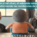 Conoce a Dai-chan el adorable robot que está transformando las residencias de ancianos