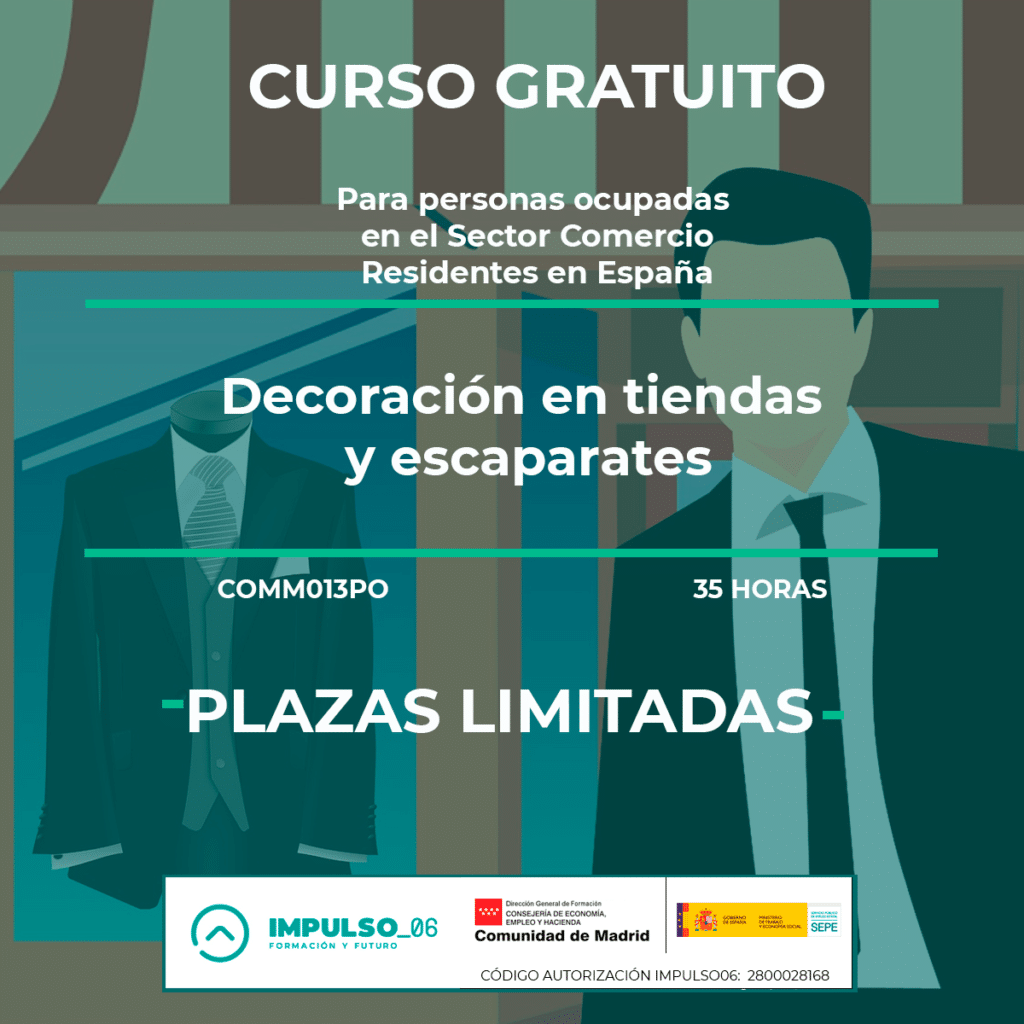 curso gratis Decoración en tiendas