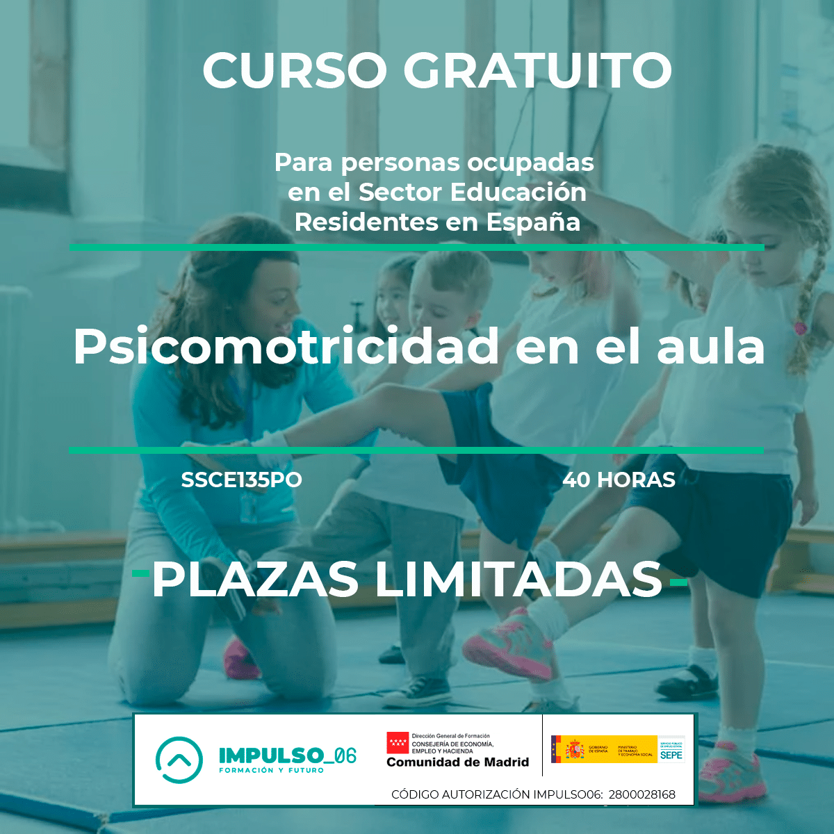 curso gratis Psicomotricidad en el aula