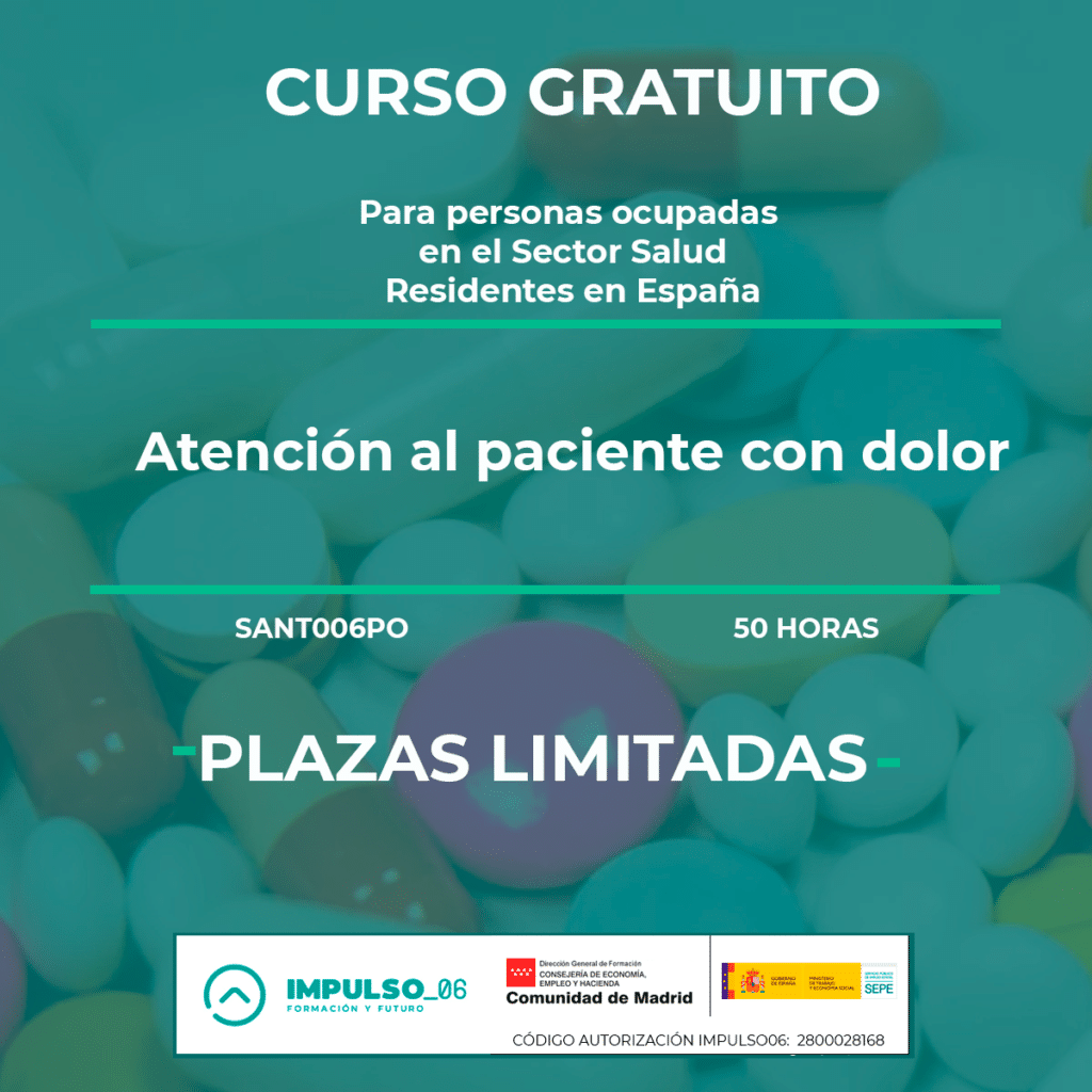 curso gratis de Atención al paciente con dolor