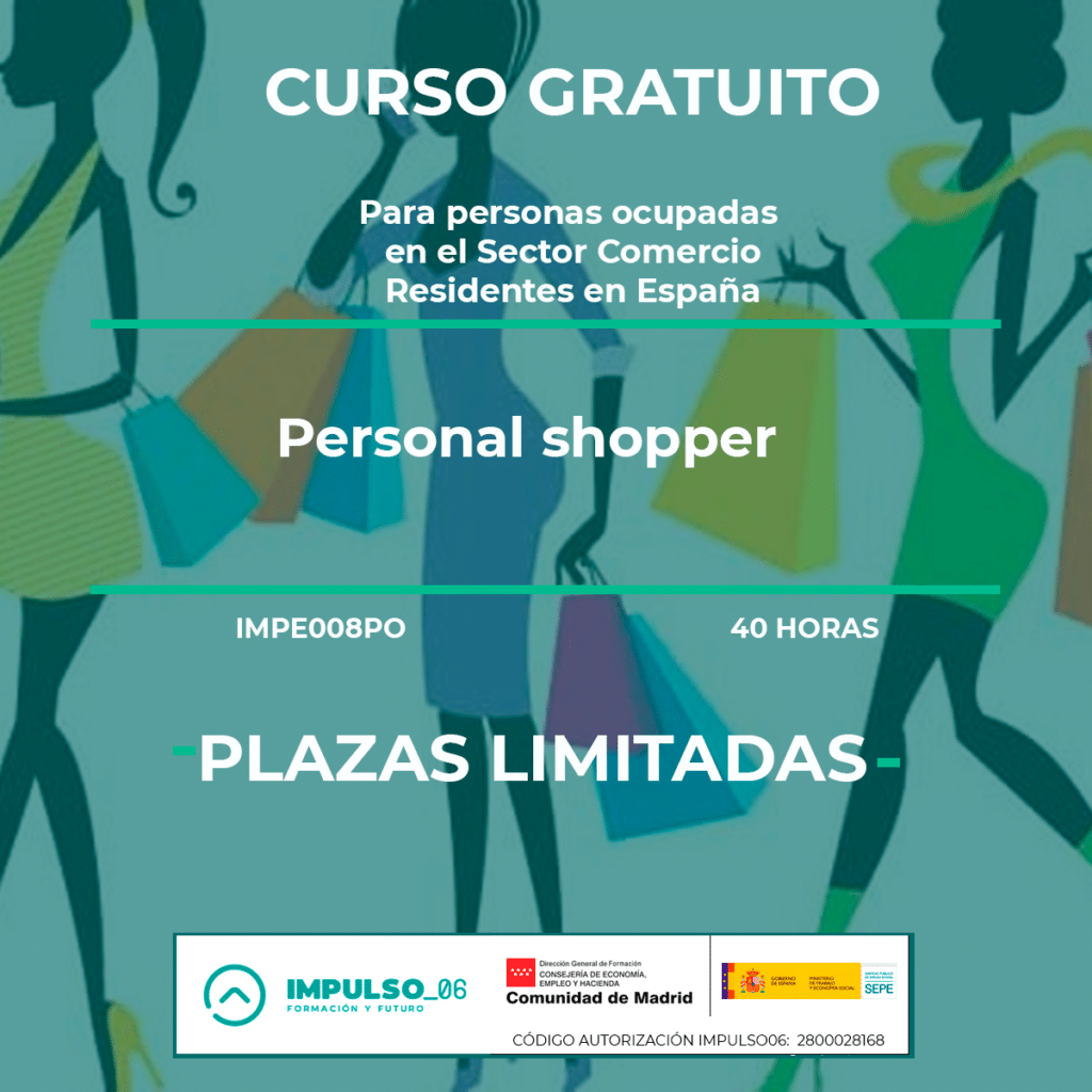 curso gratis de Personal shopper