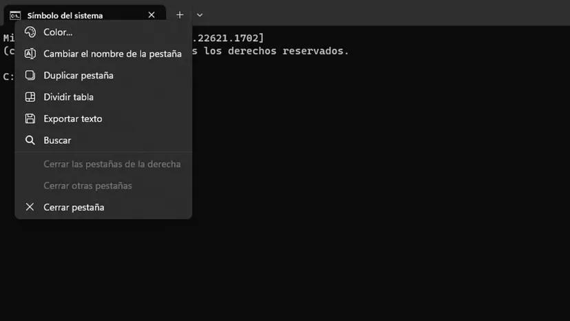 personaliza Símbolo de sistema de Windows