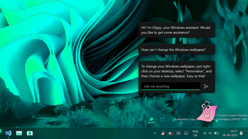 Clippy + ChatGPT: la combinación perfecta en Windows 11