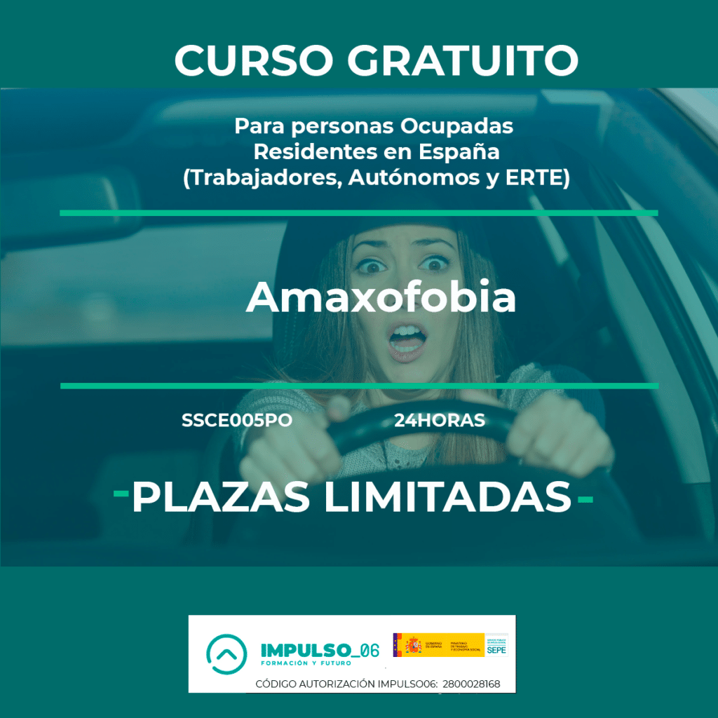 curso gratis amaxofobia