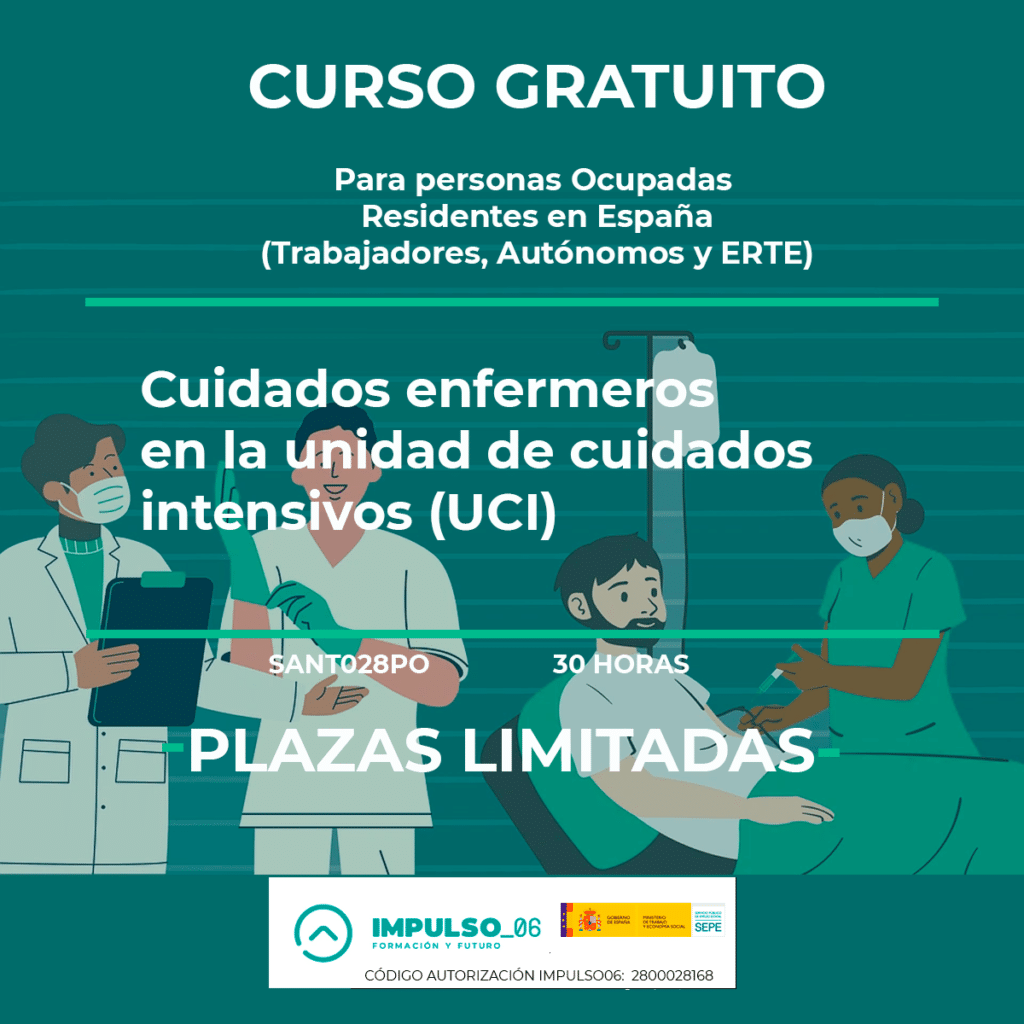 curso gratis Cuidados enfermeros en la unidad de cuidados intensivos (UCI)