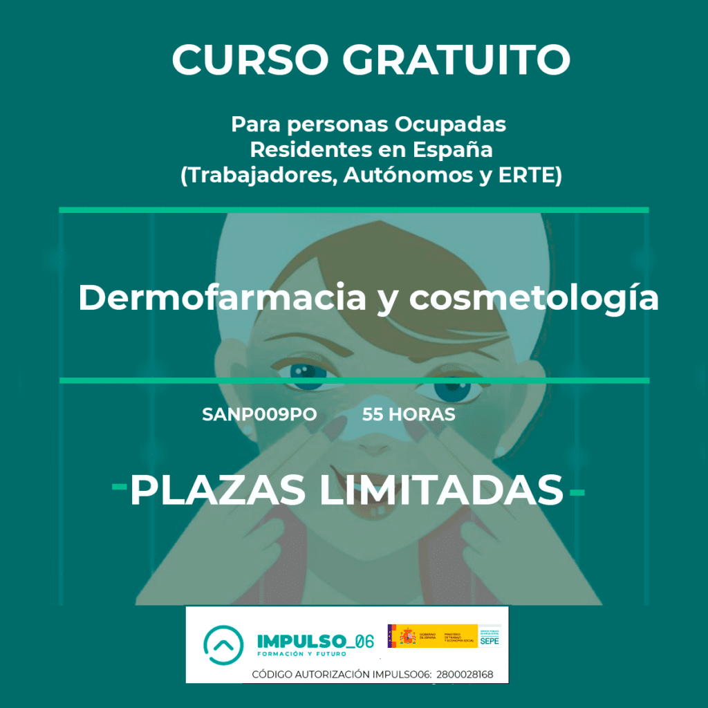 curso gratis Dermofarmacia y cosmetología