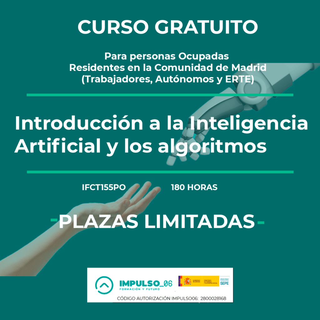 curso gratis de Introducción a la Inteligencia Artificial y los algoritmos