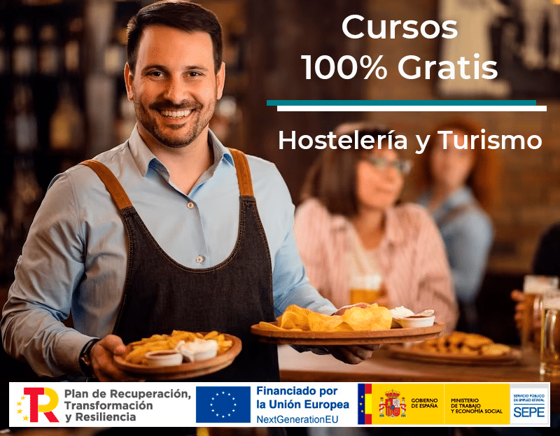 cursos gratis de hostelería y turismo