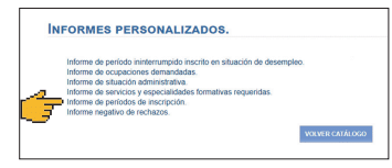 Informes personalizados :  informe de períodos de inscripción