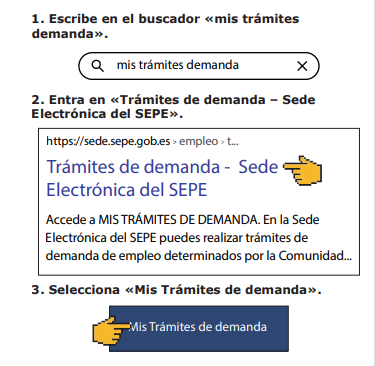 informe de inscripciones desde el navegador