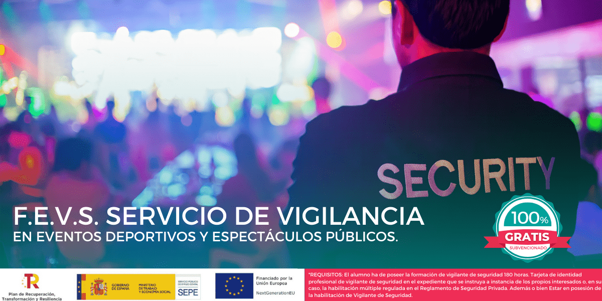 FEVS SERVICIO DE VIGILANCIA EN EVENTOS DEPORTIVOS Y ESPECTÁCULOS PUBLICOS