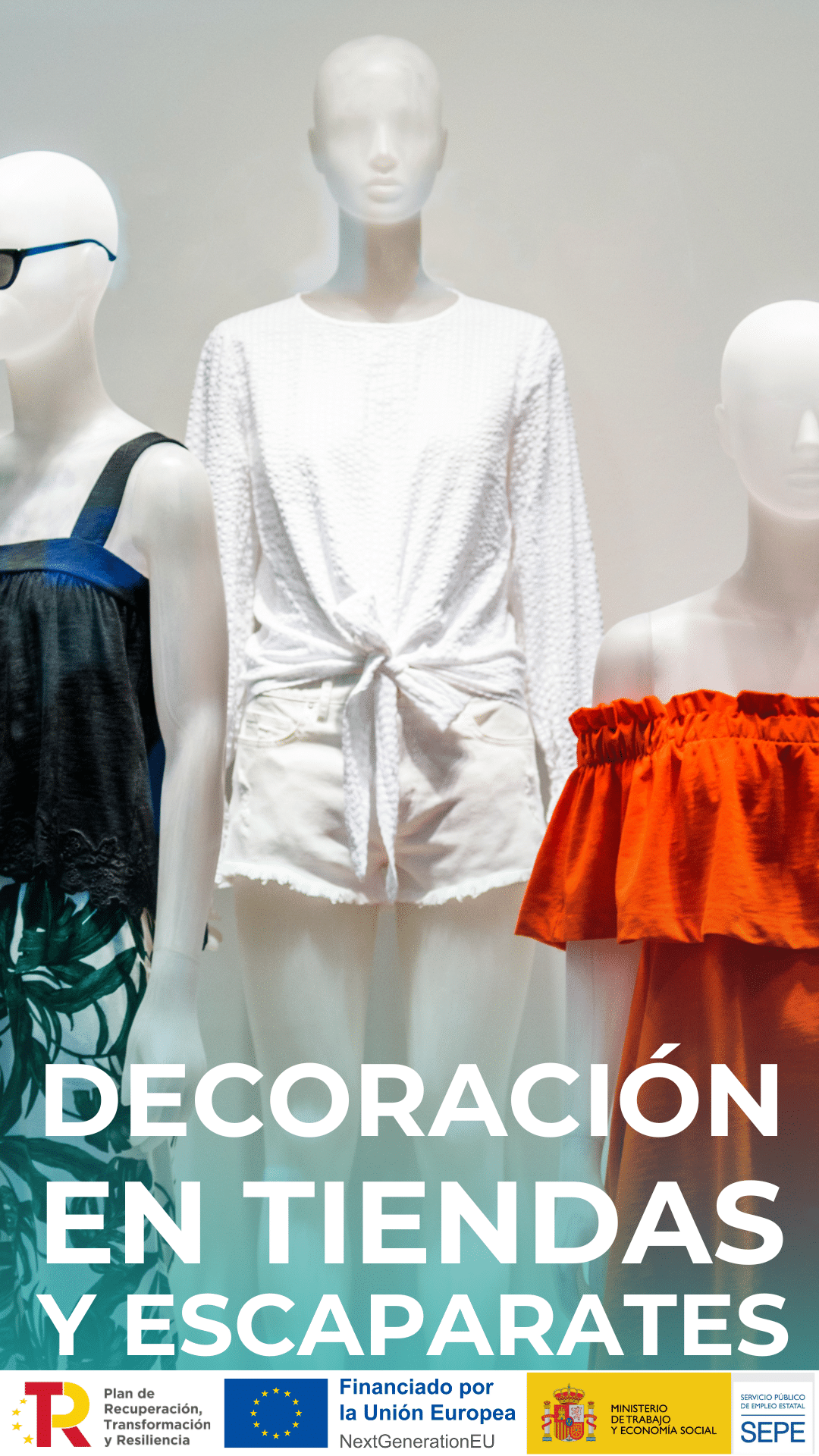 DECORACIÓN EN TIENDAS Y ESCAPARATES