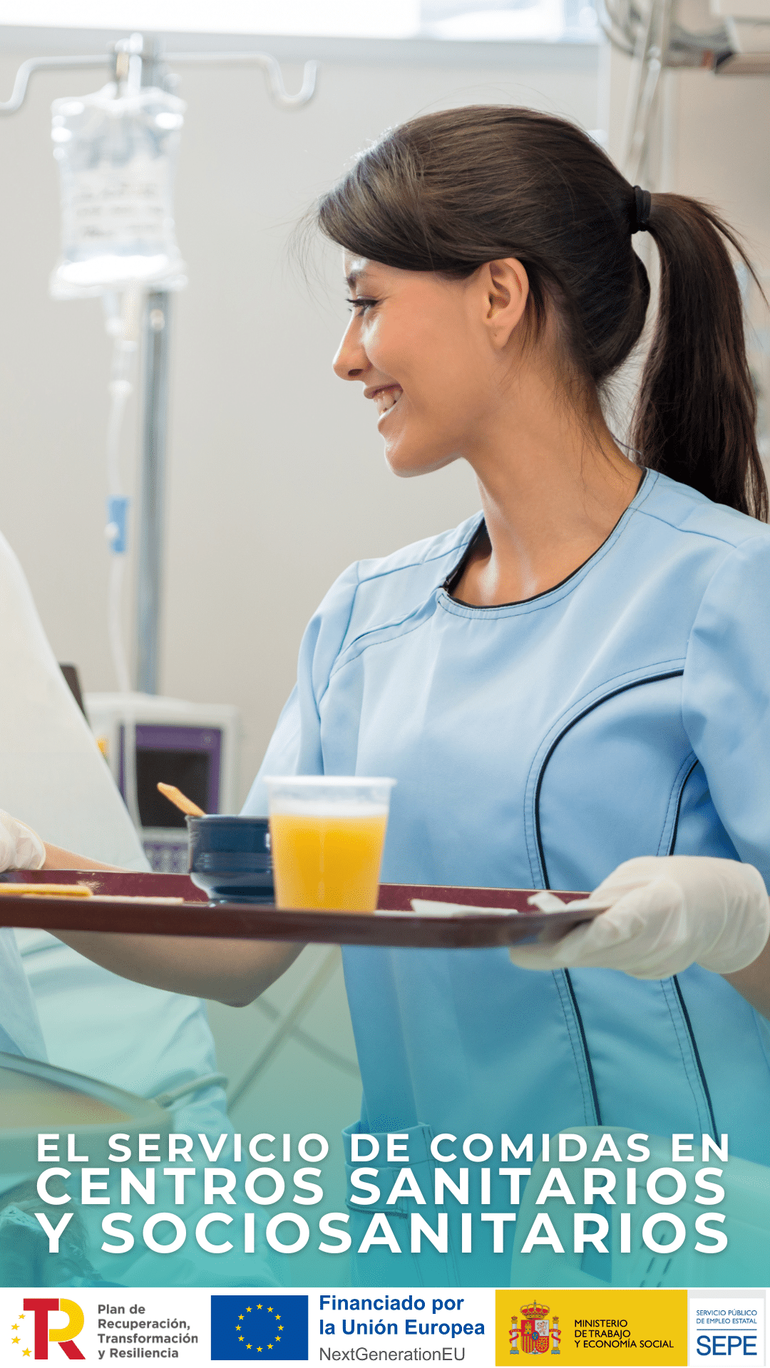 CREA VERTICAL WEB EL SERVICIO DE COMIDAS EN CENTROS SANITARIOS Y SOCIOSANITARIOS