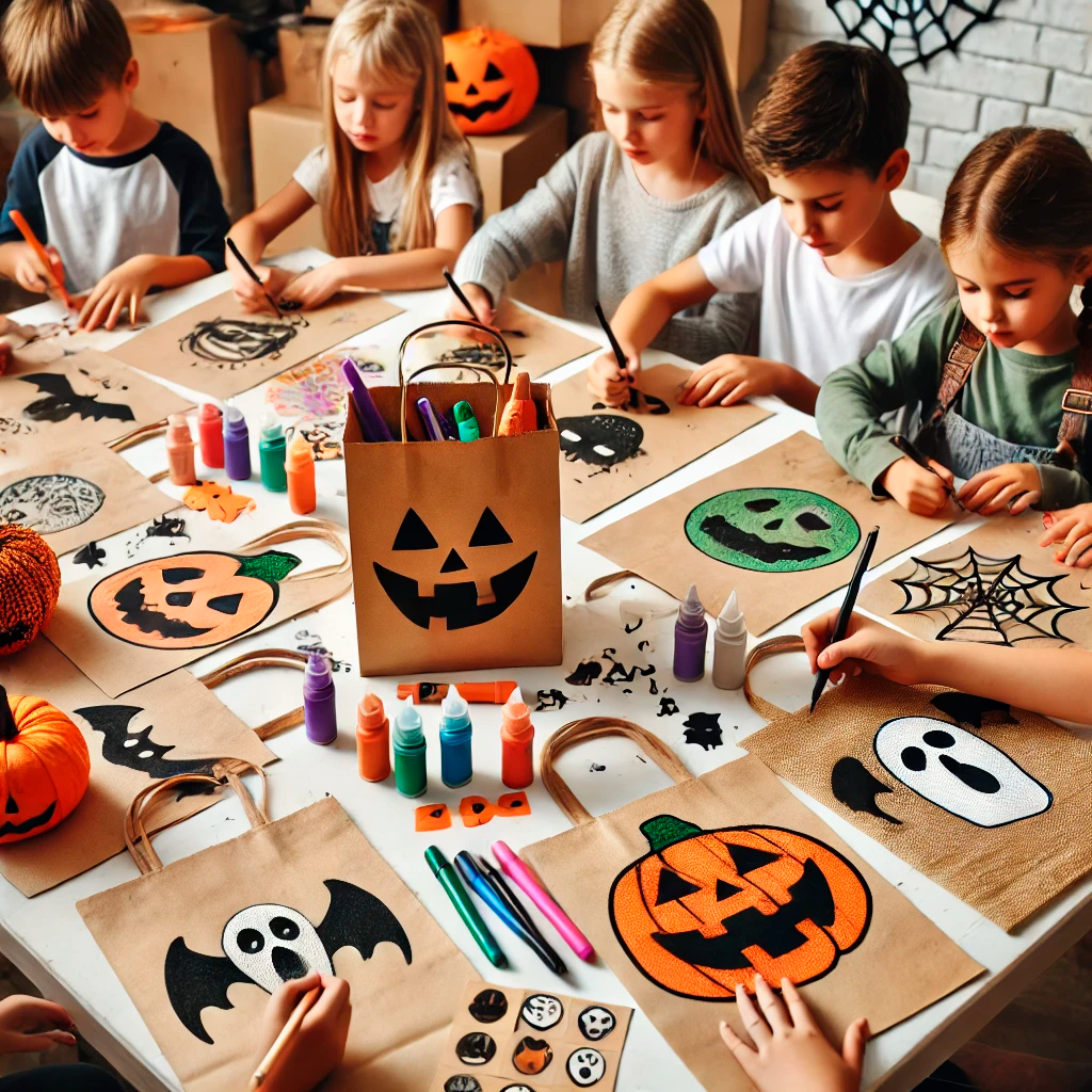 Bolsas de Dulces Personalizadas Halloween en el Aula