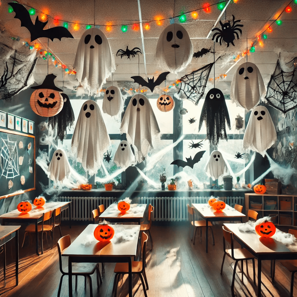 Decoraciones que Asustan y Encantan Halloween en el Aula 25 Ideas para Asustar la Rutina