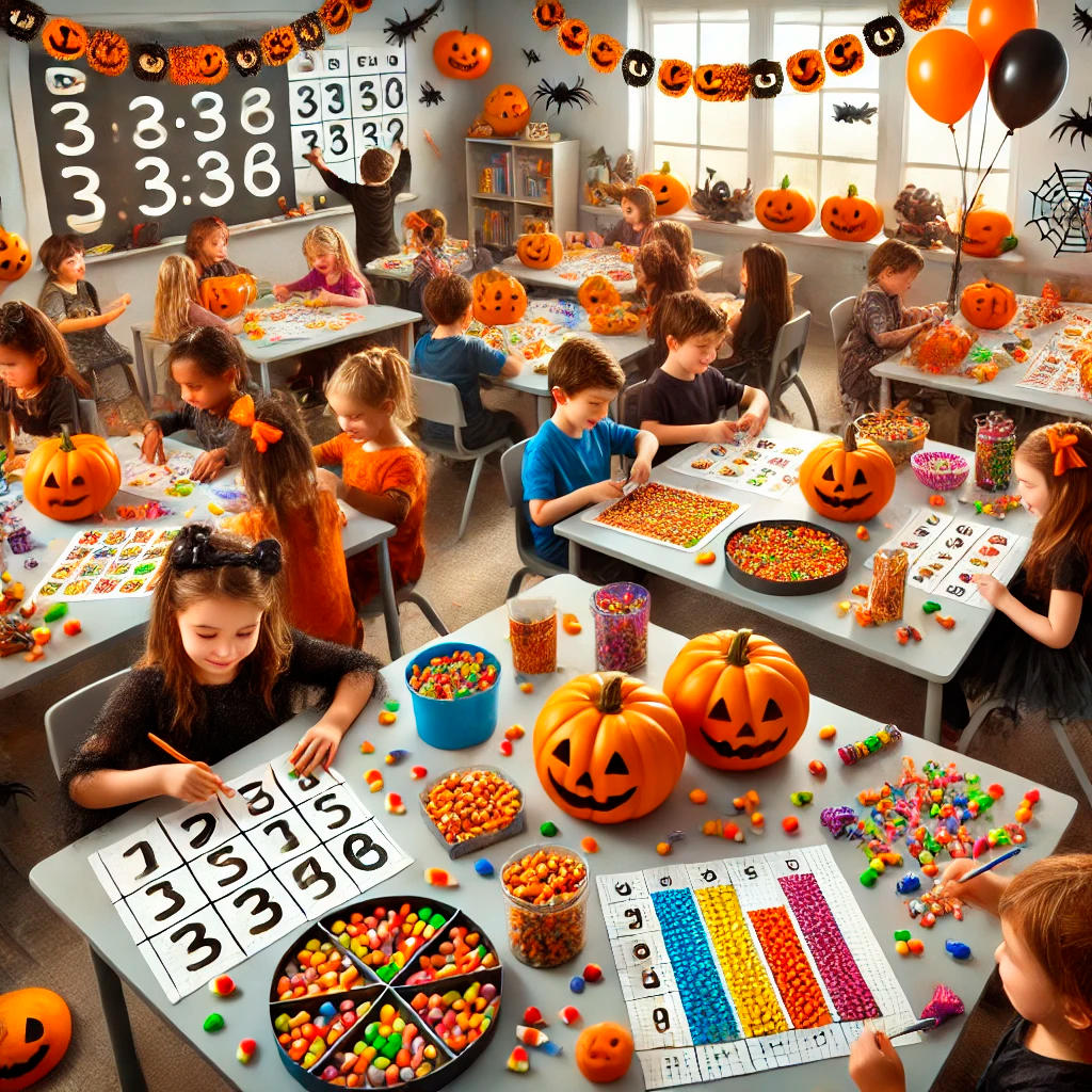 Matemáticas Aterradoras Halloween en el Aula