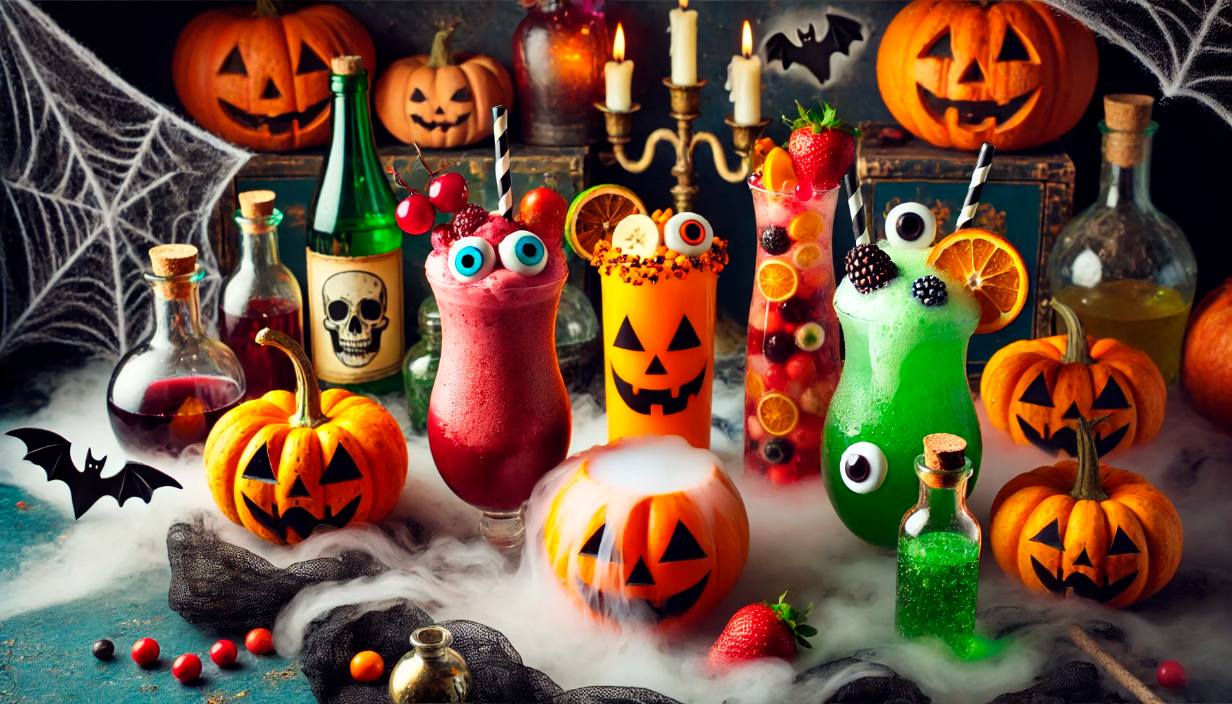 bebidas encantadas Halloween en el aula