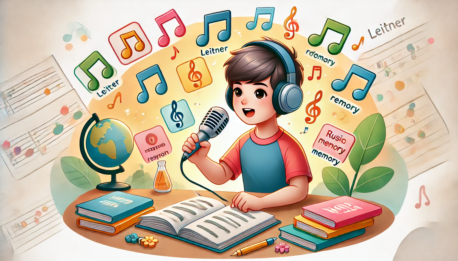 Convierte información en canciones o rimas