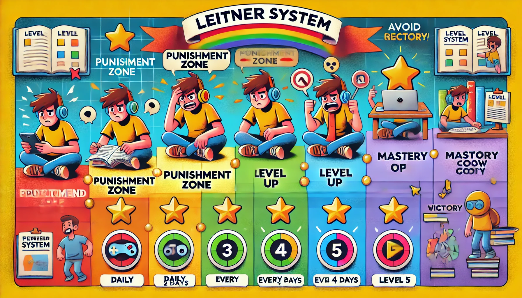 Los niveles de Leitner explicados sin parecer un manual de instrucciones