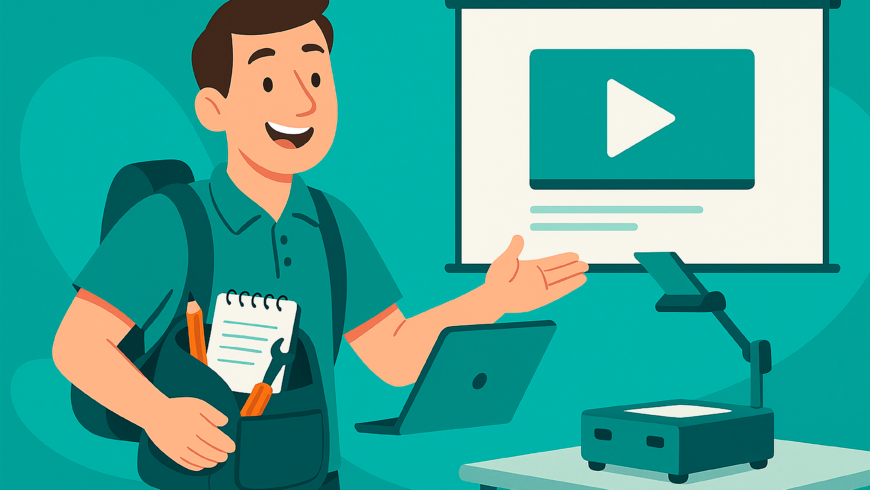 El kit de supervivencia del formador moderno: materiales, medios y buen humor