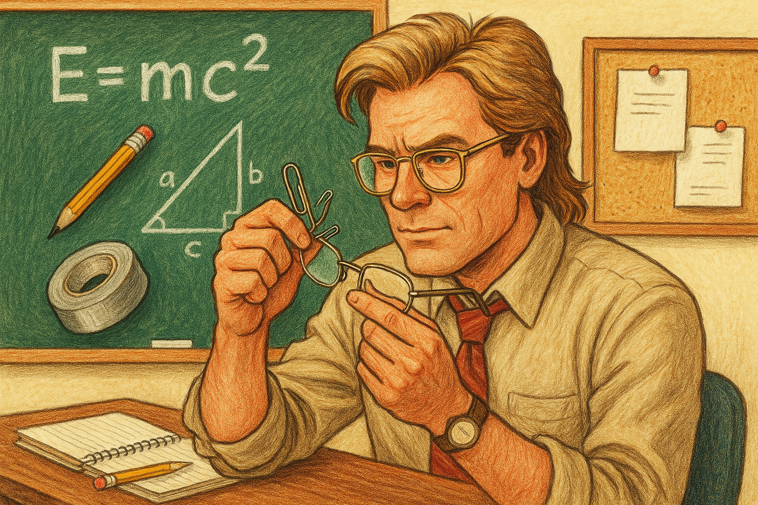 formador modernoo MacGyver del aula