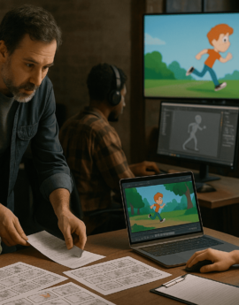 PRODUCCIÓN EN UN PROYECTO DE ANIMACIÓN