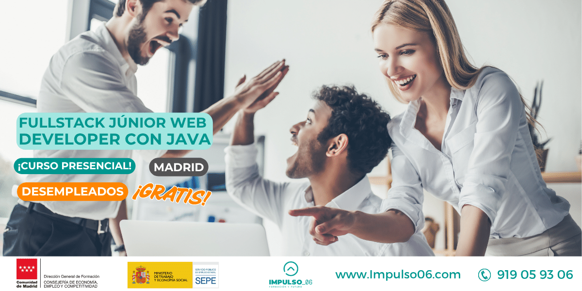 FulLstack Junior web developer con Java 