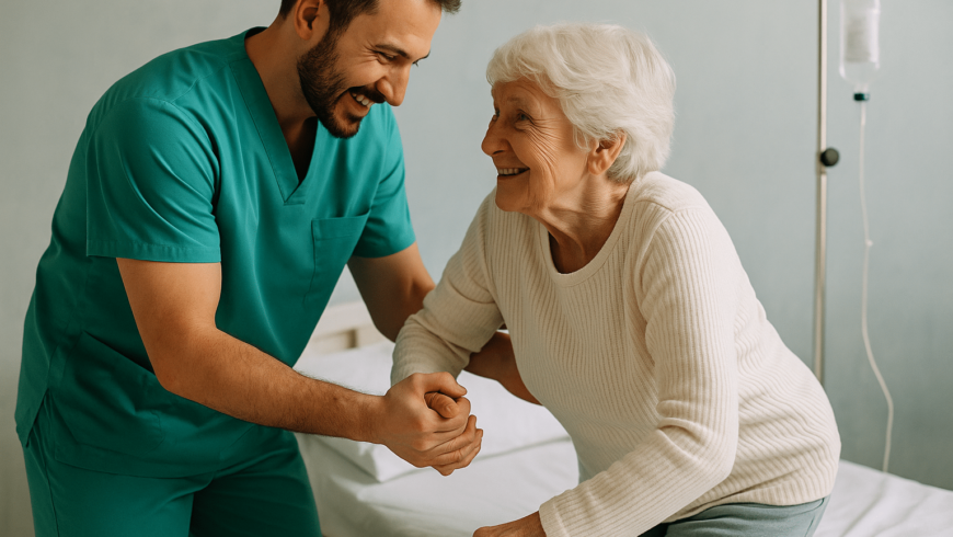 Levántate y anda: el arte (y la ciencia) de movilizar pacientes