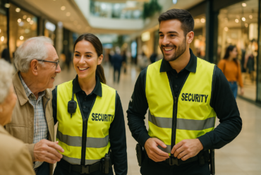 Un día en la vida de un vigilante de seguridad en un centro comercial