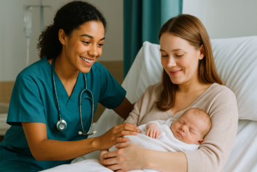 10 cosas que hacen los auxiliares en maternidad (y que cambian la vida de madres y bebés)