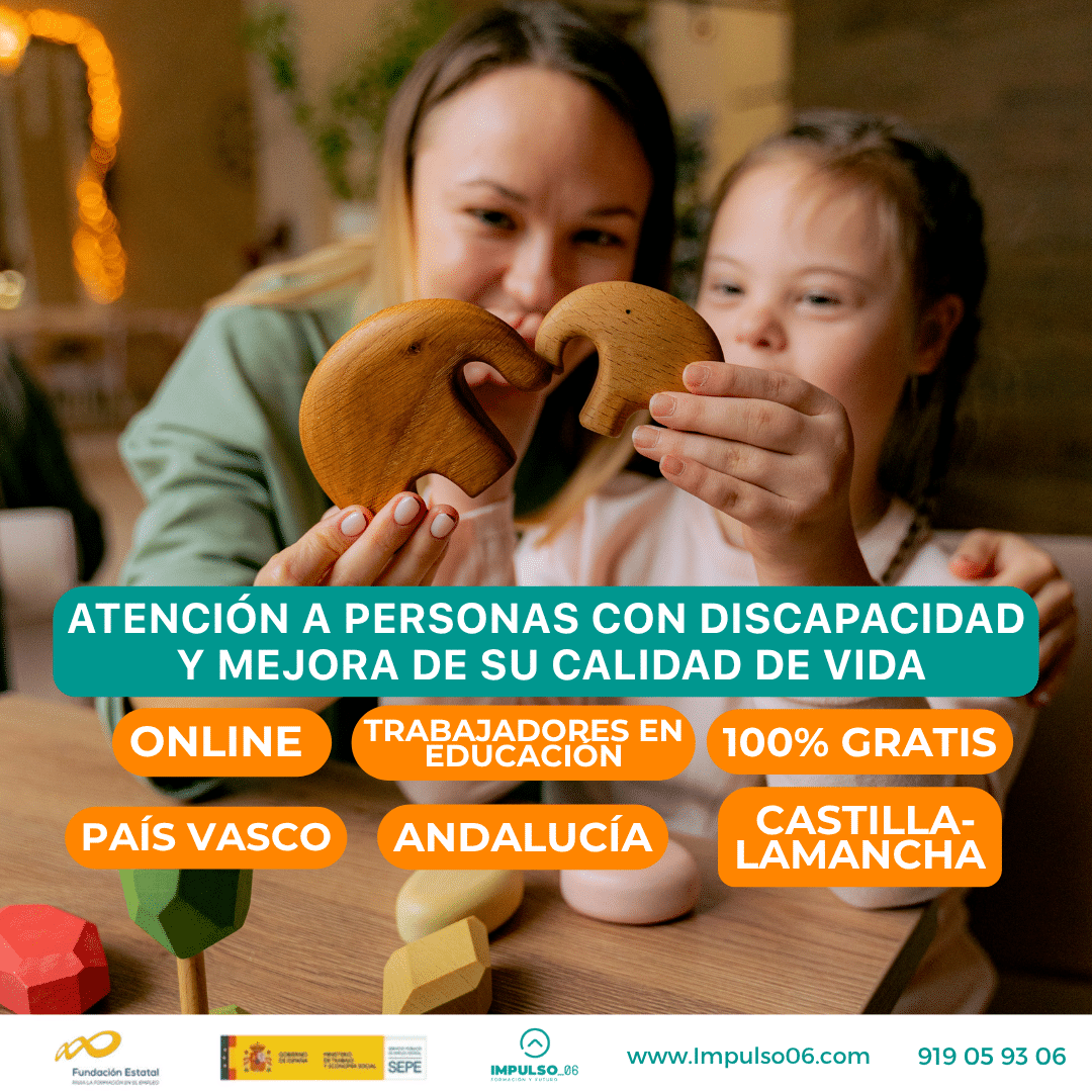 Curso Atención a Personas con Discapacidad y Mejora de su Calidad de Vida