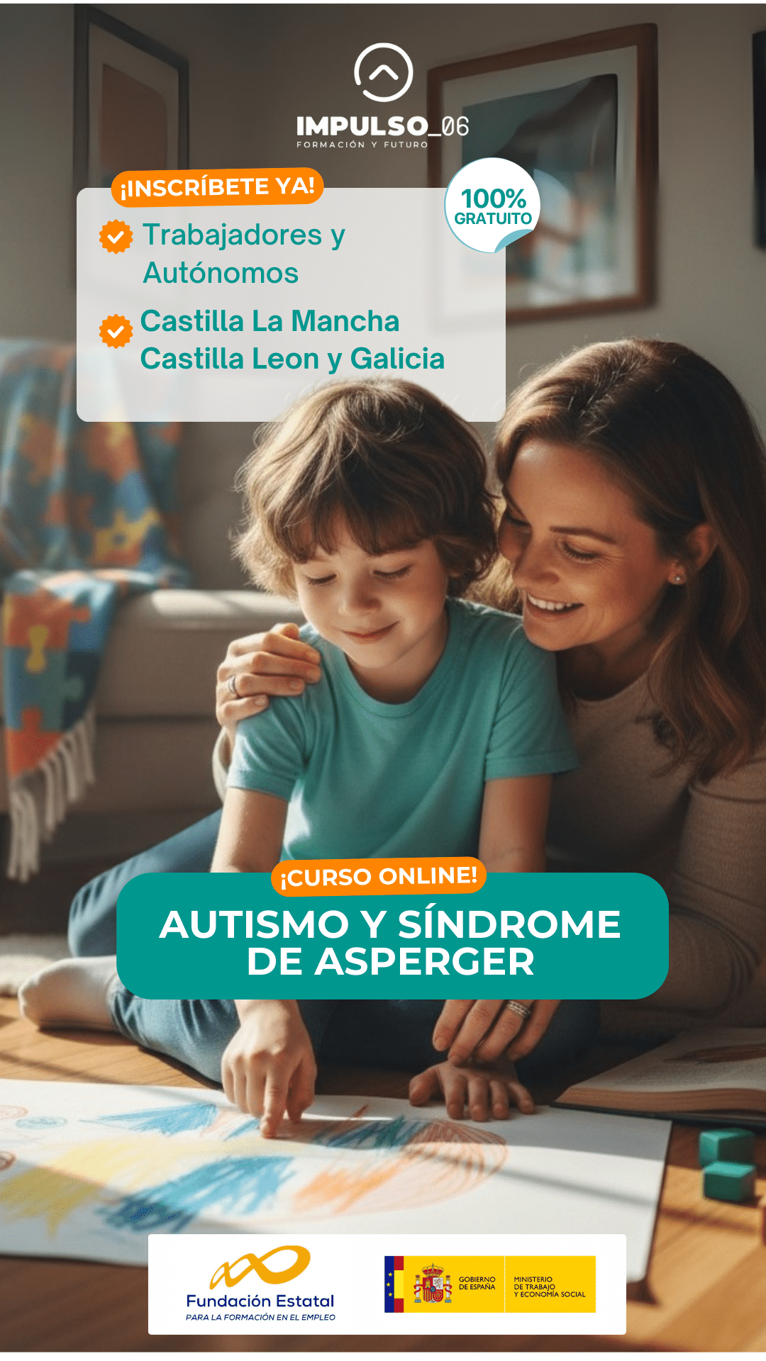 Cursos gratis de Autismo y Síndrome de Asperger