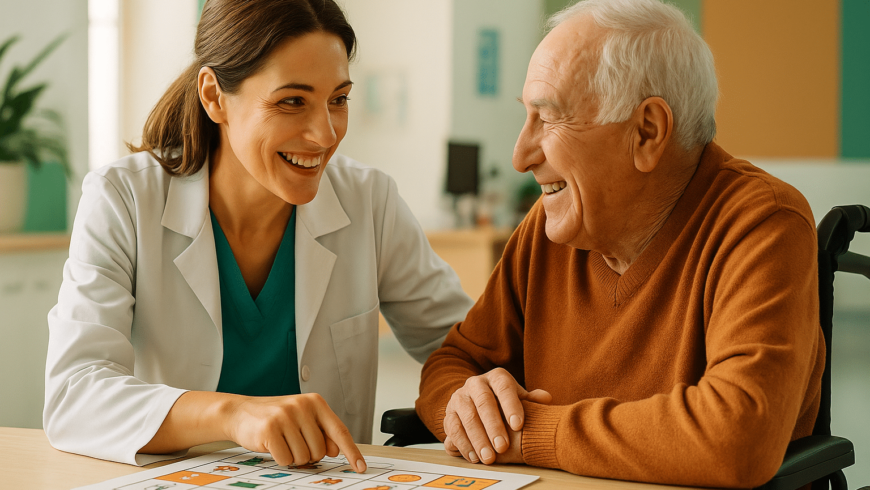 Comunicarse con personas dependientes en salud más allá de las palabras