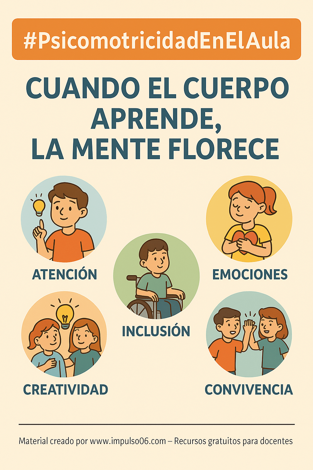 Cuando el cuerpo crece la mente florece psicomotricidad en el aula