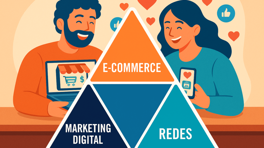 E-commerce, Marketing Digital y Redes: el triángulo perfecto para conquistar clientes en 2025