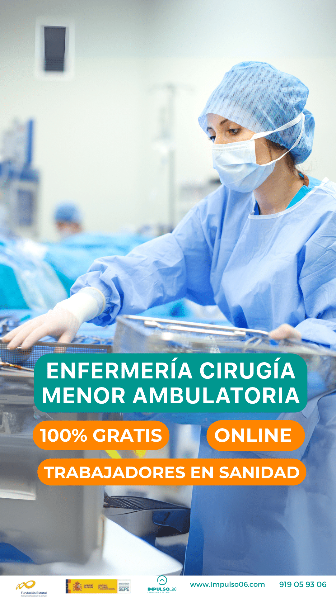 Curso Gratis de Enfermería en Cirugía Menor Ambulatoria