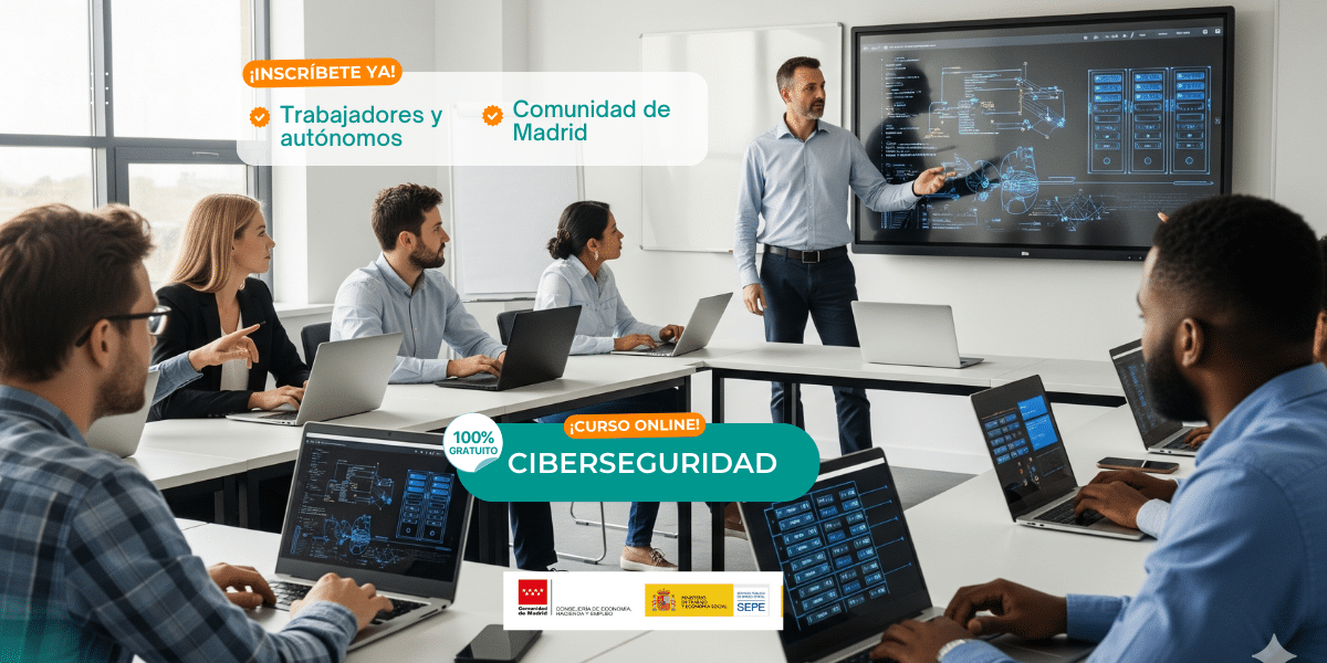 Curso Gratis de Ciberseguridad (25h, Diploma SEPE)