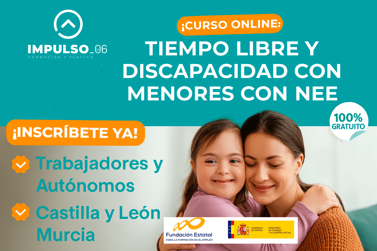 Curso Tiempo libre y discapacidad con menores con NEE