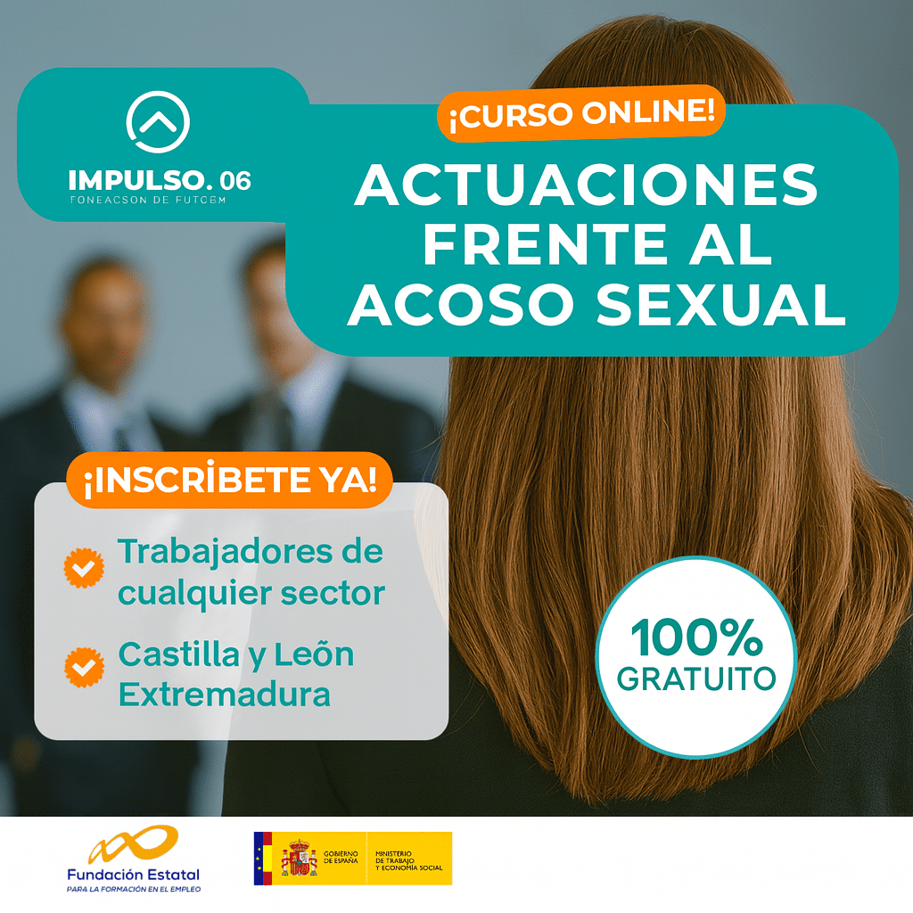 curso gratis de Actuaciones frente al acoso sexual