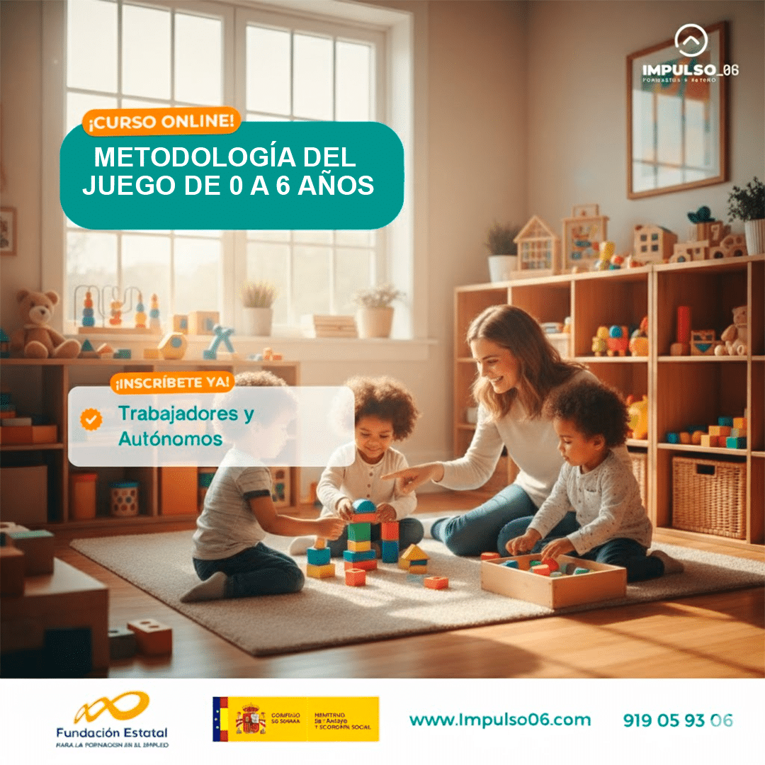 Curso gratis de Metodología del Juego de 0 a 6 Años
